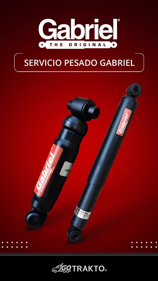 Amortiguadores Gabriel para camiones Pesados Go Trakto méxico