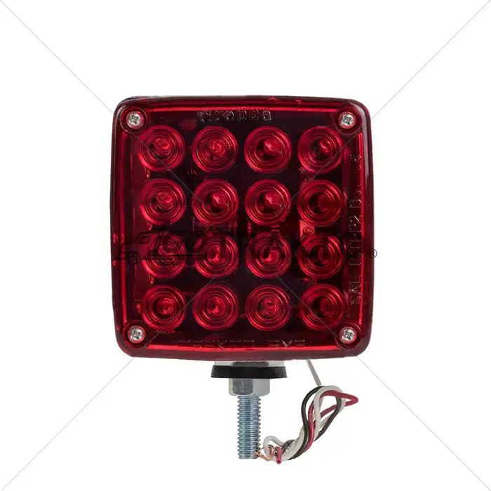 Direccional cuadrada cromada 8324CMR12-24 Traktolamp