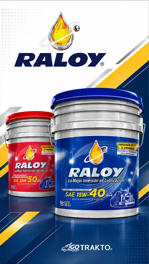 Raloy vehiculos diesel distribuidor go trakto